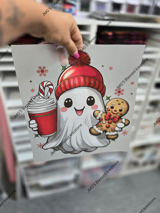 Christmas Ghost DTF