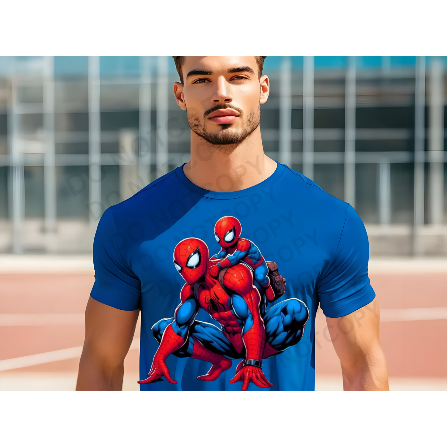 Spiderman and son DTF Transfer