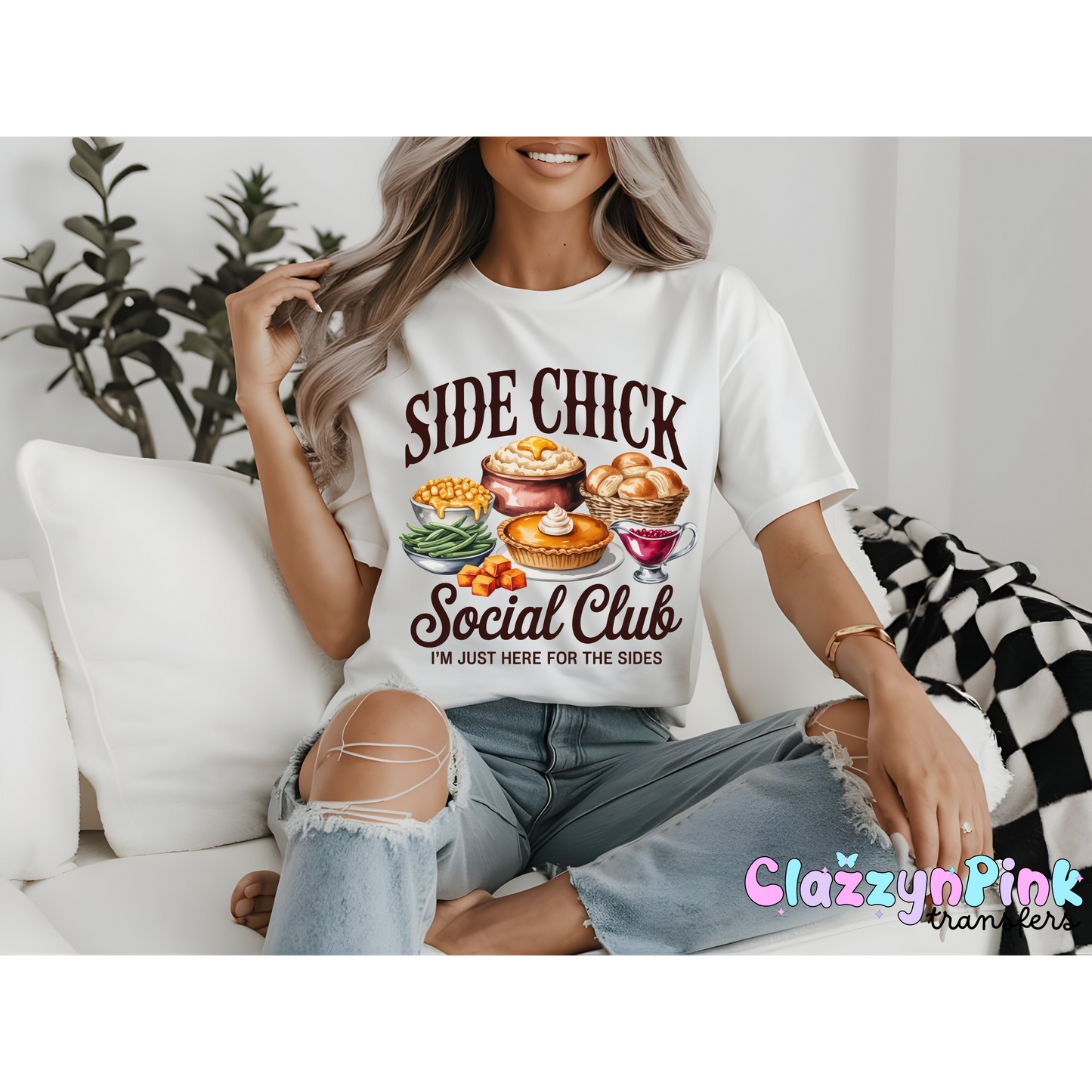 Side Chick Social Club DTF Transfer