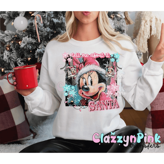 Tell me about it Santa (DTF)