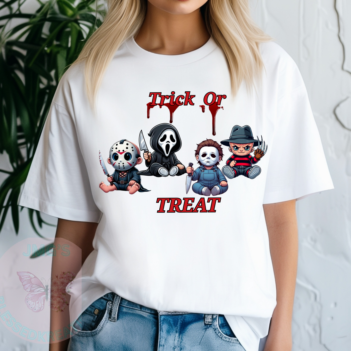 Trick Or Trick Horrors DTF Transfer