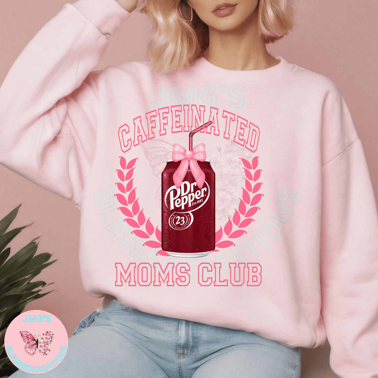 Caffeinated Moms Club (DTF) Transfer