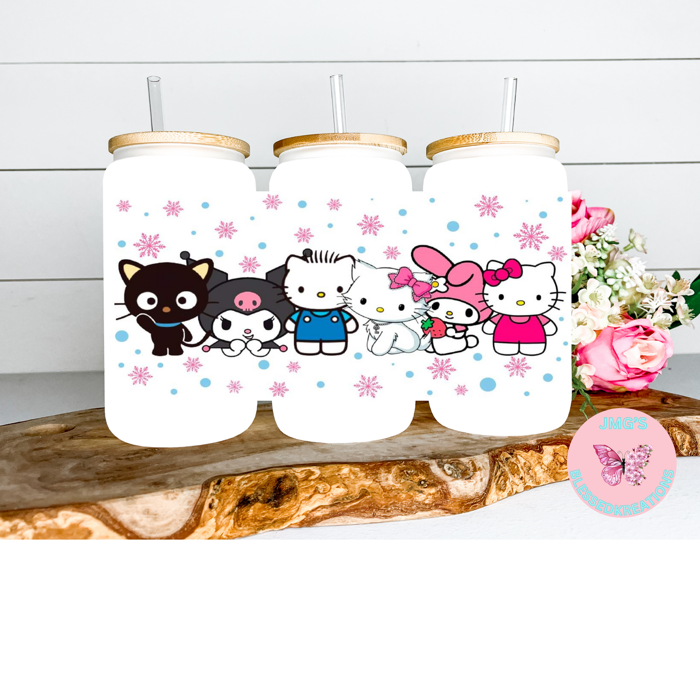 HK and friends 16oz wrap