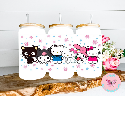 HK and friends 16oz wrap