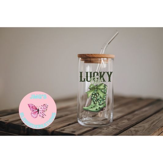 Lucky girly 4 in Decal