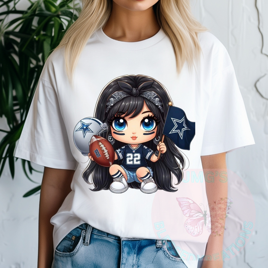 Mexican girl cowboys DTF