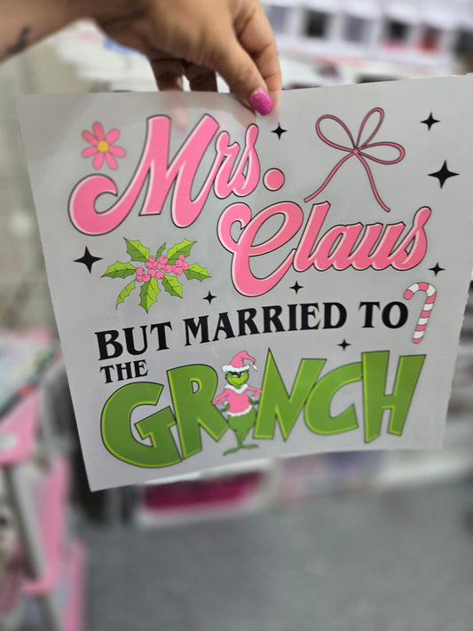 Mrs. Clause but married to the G Man (DTF)