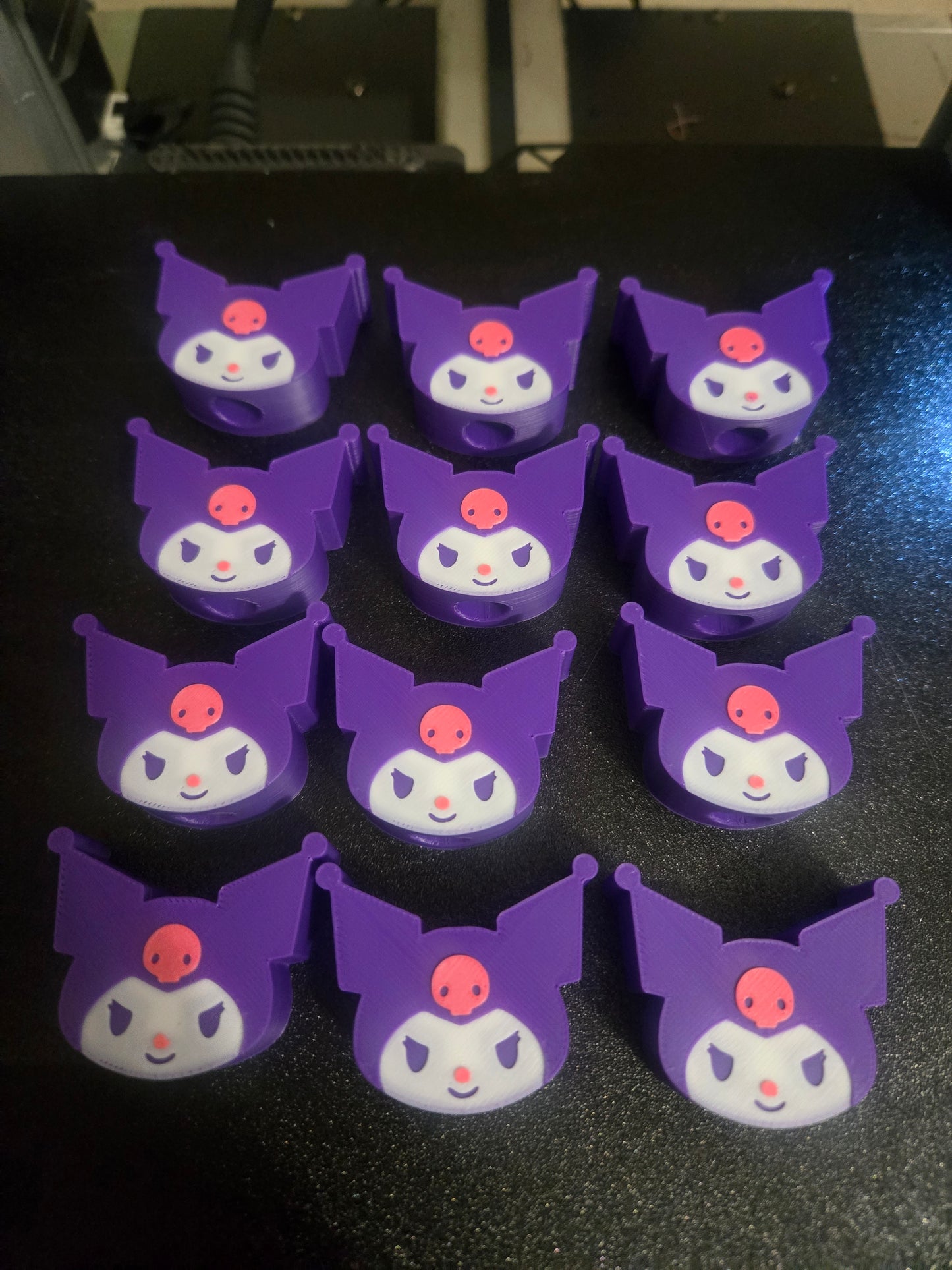 Purple Straw Topper