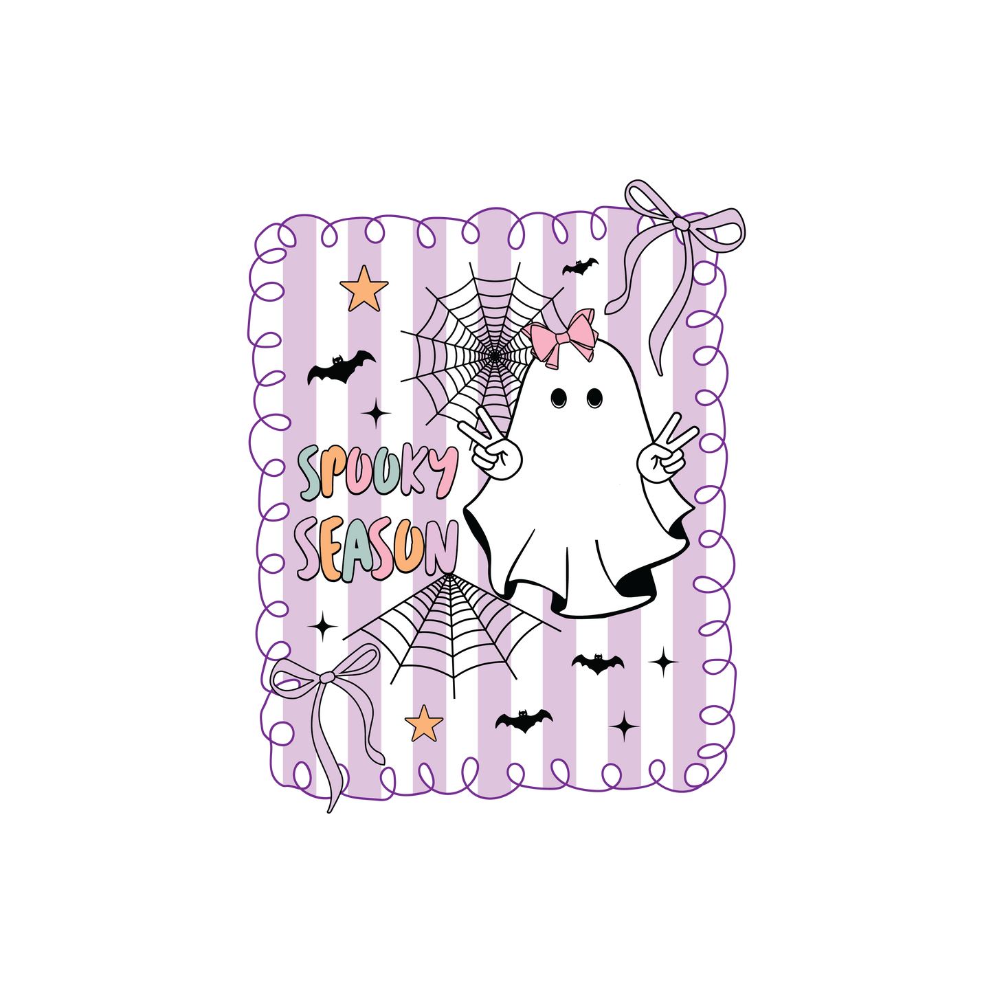 Spooky Season  Purple (DTF Transfer)